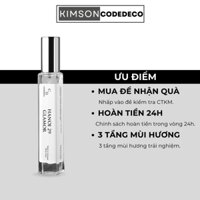 Tinh dầu nước hoa CODEDECO Hanoi 29 Glamor 10ml Nhẹ Nhàng, Thanh Lịch, Tinh Tế