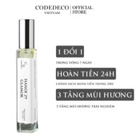 Tinh dầu nước hoa CODEDECO Hanoi 29 Glamor 10ml Nhẹ Nhàng, Thanh Lịch, Tinh Tế