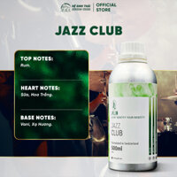 Tinh Dầu Nước Hoa Jalin Jazz Club (Hương Hoa Trắng & Rum) - 500ml