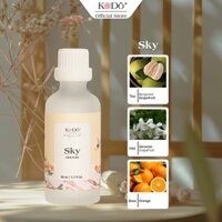 Tinh Dầu Nước hoa KODO Sky Hương Trái Cây Thanh Mát Làm Thơm Phòng, Không Gian, Quần Áo -  Classic - 10/50/100ml