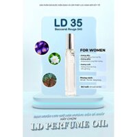 Tinh dầu nước hoa LD mùi hương baccarat rouge 540 (mã số 35)