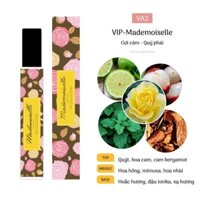 Tinh dầu nước hoa Mademoiselle 12ml. Quyến rũ, gợi cảm. Chai lăn/xịt