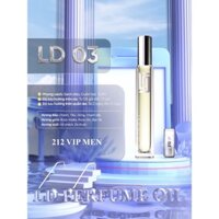 Tinh dầu nước hoa mini cho nam 212 VIP MEN LD03
