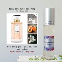 Tinh dầu nước hoa pháp love dạng lăn 10ml