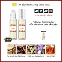 Tinh dầu nươc hoa Pháp  Santal 33. Chai lăn/xịt