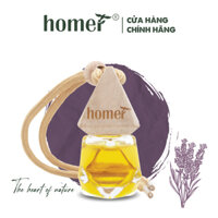 Tinh Dầu Oải Hương Homer 100ML - Tinh Dầu Lavender Thiên Nhiên Nhập Khẩu Nguyên Chất Giúp Giảm Stress, Khử Khuẩn và Xua Đuổi Côn Trùng, Sử Dụng Hiệu Quả với Máy Xông Tinh Dầu - Treo xe