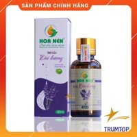 Tinh dầu oải hương lavender thơm phòng thơm quần áo đuổi muỗi thư giãn 30ml Hoa Nén