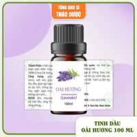 Tinh dầu Oải Hương Lavender 100ml, hương nước hoa thơm phòng, khuếch tán, đuổi muỗi.