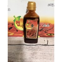 Tinh dầu ớt Hàn Quốc làm mì cay cấp độ loại 1 chai 550ml