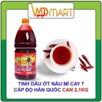 Tinh dầu ớt nấu mì cay 7 cấp độ Capsaicin hàn quốc 2,1kg, 캡사이신 소스