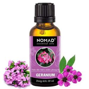Tinh dầu phong lữ Milaganics Geranium Essential Oil 30ml