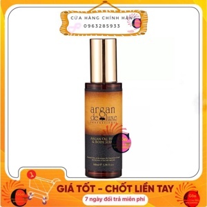 Tinh dầu phục hồi tóc hư tổn Argan Deluxe Canada