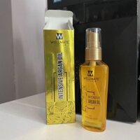 Tinh Dầu Phục Hồi Tóc Wellmate Intensive Argan Oil 60ml (Vàng) (Mẫu mới) - 60ML
