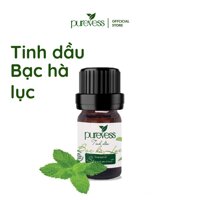 Tinh dầu Purevess giúp thư giãn đuổi muỗi khử mùi 5ml - Bạc Hà Lục