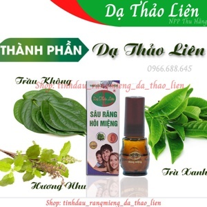 Tinh dầu răng miệng Dạ Thảo Liên loại 5ml
