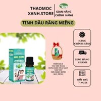 Tinh dầu răng miệng thảo mộc xanh FML FAMILY 10ml hỗ trợ sâu răng hôi miệng chảy máu chân răng hiệu quả