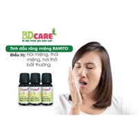 Tinh Dầu RĂNG MIỆNG RAMITO,Thơm mát, Tự tin, Hỗ Trợ  Phòng_Chống, bảo về SÂU RĂNG, HÔI MIỆNG, NHIỆT MIỆNG tốt nhất.