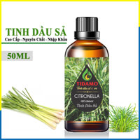 Tinh Dâu Sa 50ml Đuôi Muôi Va Xông Phong Thư Gian - Tinh Dầu Sa Java Nguyên Chất Chính Hãng TIDAMO Có Kiểm Nghiệm Chất Lượng