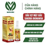 Tinh dầu thảo dược xoa bóp mật gấu Sakura Okinawa  NUTRIVIMY