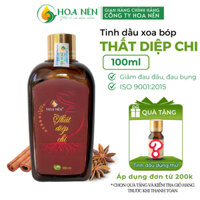 Tinh dầu Thất Diệp Chi 100ml - Hoa Nén - Giảm đ.au lưng, sưng, v.ết bầm - Vegan