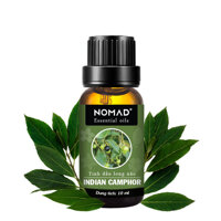 Tinh Dầu Thiên Nhiên Ấn Độ Nomad Essential Oil Blend - Tinh Dầu Xông Phòng, Thư Giản, Đuổi Côn Trùng - Long Não - Indian Camphor - 10ml