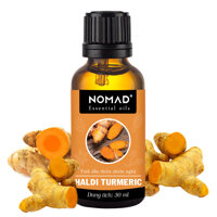 Tinh Dầu Thiên Nhiên Ấn Độ Nomad Essential Oil Blend - Tinh Dầu Xông Phòng, Thư Giản, Đuổi Côn Trùng - Nghệ - Hald Turmeric - 30ml