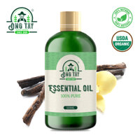 Tinh dầu thiên nhiên nguyên chất Vani ÔNG TÂY dung tích 50ml/100ml - tinh dầu khử mùi, thơm phòng