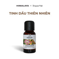 Tinh dầu thiên nhiên thư giãn trị liệu hương hoa sen gừng - Himalaya Lotus & Ginger Essential Oil