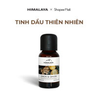Tinh dầu thiên nhiên thư giãn trị liệu hương chanh - gừng Himalaya Lemon & Ginger Essential Oil