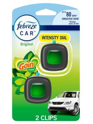 Tinh dầu thơm Febreze Car Vent Clips - Gain Original Scent