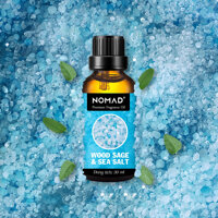 Tinh Dầu Thơm Nomad Premium Fragrance Oil - Wood Sage &amp; Sea Salt - 30ml