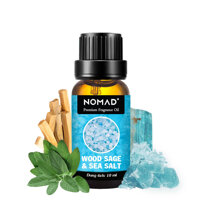 Tinh Dầu Thơm Nomad Premium Fragrance Oil - Wood Sage &amp; Sea Salt - 10ml