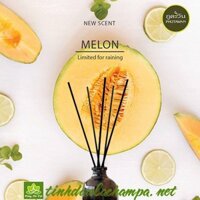 Tinh dầu thơm phòng cắm que gỗ hương Dưa lưới - Phutawan Melon Reed Diffuser 50ml