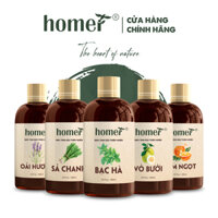 Tinh Dầu Thơm Phòng Đuổi Muỗi 100ML HOMER Sả Chanh Quế Oải hương Bưởi Cam Hoa Lài Quýt Tràm Huế Hoa Hồng Lavender Ngọc Lan Tây Tràm Trà Sả Java Trà Xanh Cà Phê Chanh - Bạc hà