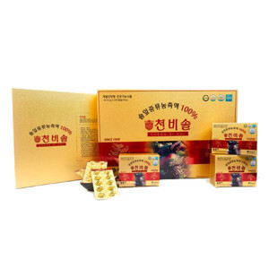 Tinh dầu thông đỏ Hàn Quốc Cheon Bi Sol 180 viên