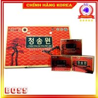 Tinh Dầu Thông Đỏ Hàn Quốc Cheongsongwon Hộp Đỏ 180 viên, Korea Boss