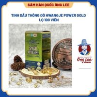 Tinh Dầu Thông Đỏ Hwangje Power Gold lọ 100 Viên