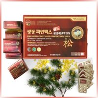 Tinh dầu thông đỏ kwangdong hàn quốc hộp 120 viên hỗ trợ giảm mỡ máu phòng ung thư pine needle distilled concentrate 100