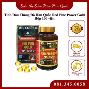 Tinh dầu thông đỏ Pine Power Gold
