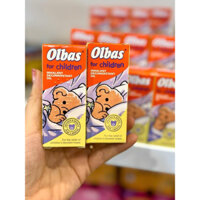 Tinh dầu thông mũi trị ngạt cho bé OLBAS OIL dành cho bé từ 3 tháng