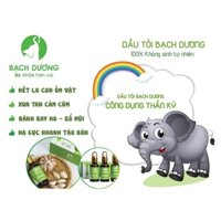 Tinh Dầu Tỏi Bạch Dương [CHÍNH HÃNG], Hết ho gió, Dứt Điểm Ho, Sổ Mũi, Cảm Lạnh, Khò Khè