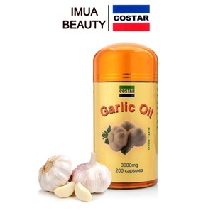 Viên uống tinh dầu tỏi Garlic Oil Costar Úc 3000mg hộp 200 viên