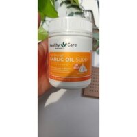 Tinh dầu tỏi Healthy Care High Strength Garlic Oil 5000mg - 150 Viên