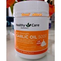 TINH DẦU TỎI HEALTHY CARE GARLIC OIL 5000mg LỌ 150 VIÊN