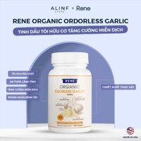 Tinh dầu Tỏi hữu cơ khử mùi RENE Organic Odorless Garlic