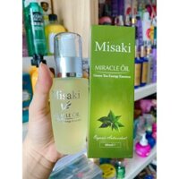 Tinh Dầu Trà Xanh Giúp Tóc Bóng Mượt Misaki - 60ml