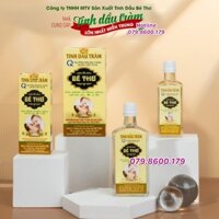Tinh Dầu Tràm Bé Thơ Huế, Tinh dầu nguyên chất chính hãng, dầu dành cho trẻ sơ sinh, tinh dầu tràm huế, dầu bé thơ