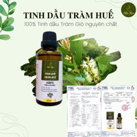 TINH DẦU TRÀM HUẾ NGUYÊN CHẤT- Cineol 58%, kiểm nghiệm an toàn cho Trẻ sơ Sinh, Phụ Nữ Mang Thai nhỏ nước tắm và massage