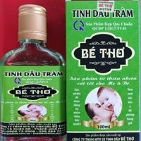 Tinh Dầu Tràm Loại 1 Cho Mẹ Và Bé nhãn xanh 100ml của Công ty Bé Thơ Huế