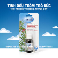 Tinh dầu tràm trà Mivolis Đức, 30ml, dưỡng da, làm sạch mụn và nhiều công dụng khác, tinh dầu tràm trà tự nhiên